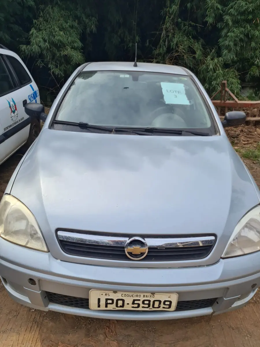 LOTE 003 - GM CORSA SEDAN MAXX, ano 2008 e modelo 2009