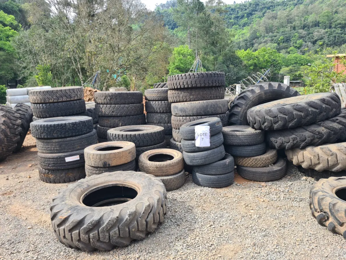 LOTE 007 - Sucata de Pneus