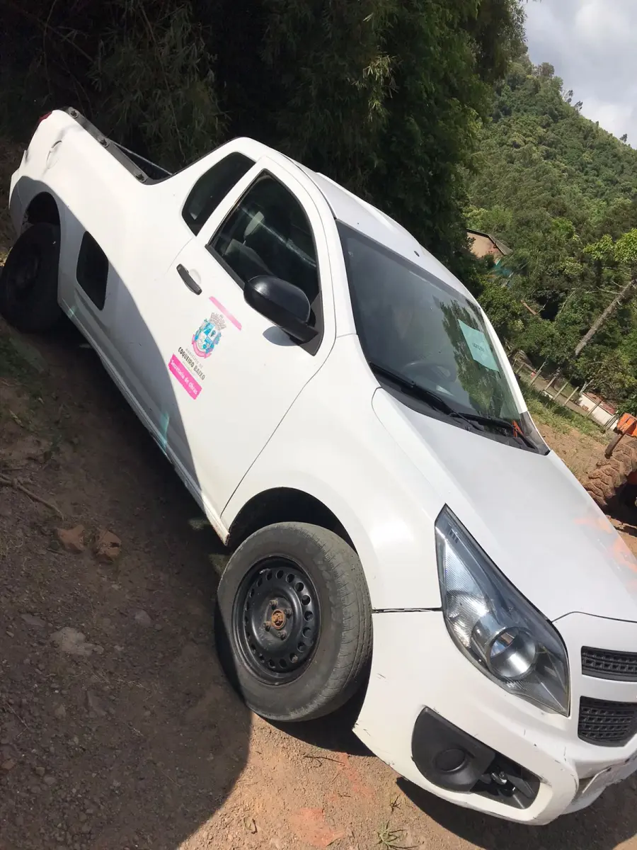 LOTE 003 - CHEVROLET MONTANA LS, 2014, cor branca, 102 CV