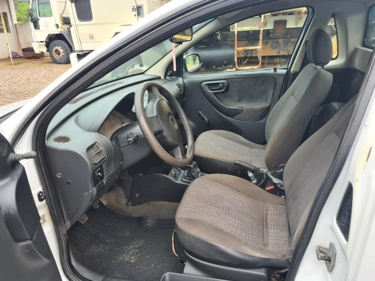 LOTE 002 - Chevrolet MONTANA CONQUEST  1.4 Econoflex; 2008/2009; branca