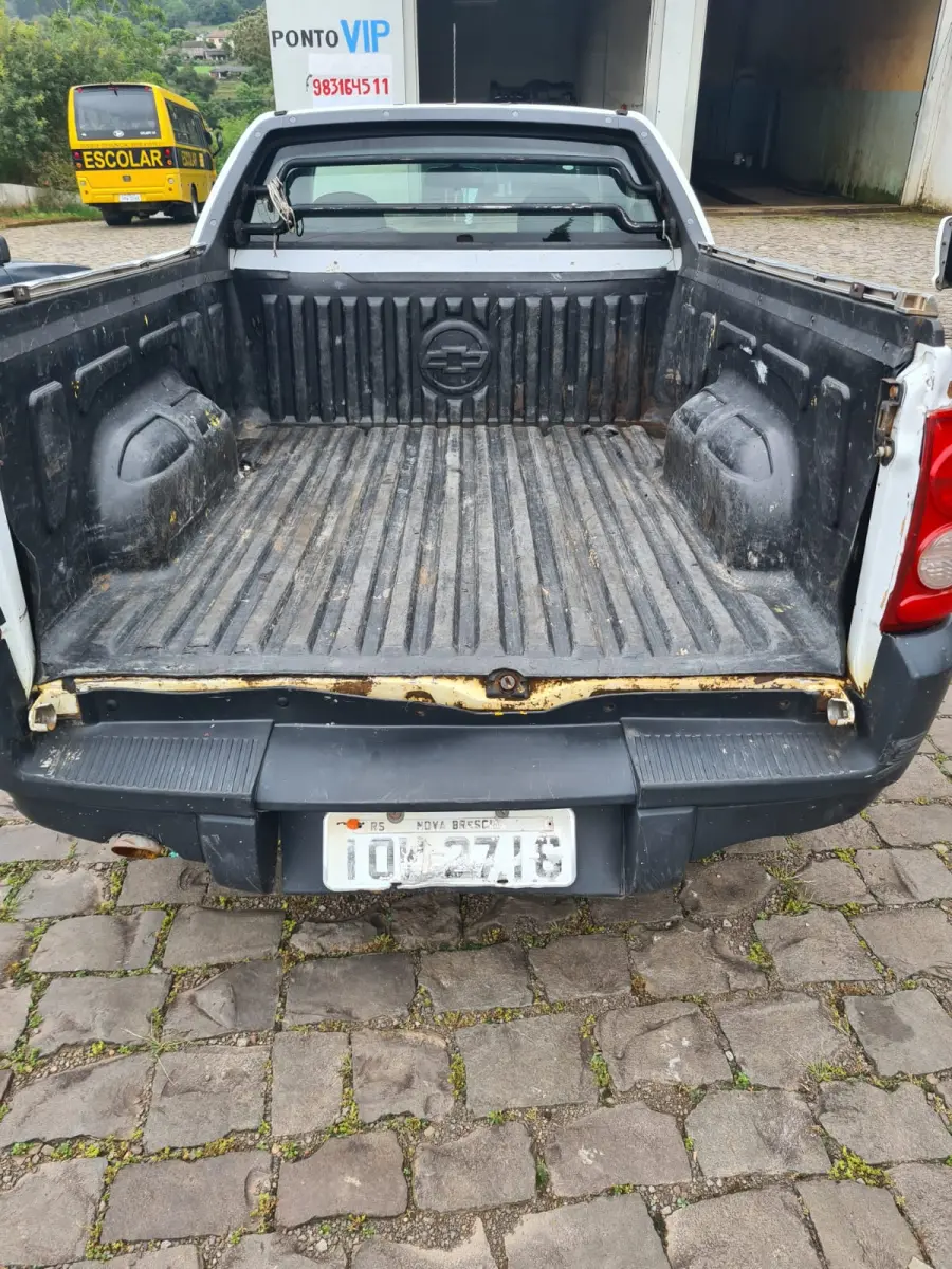 LOTE 002 - Chevrolet MONTANA CONQUEST  1.4 Econoflex; 2008/2009; branca