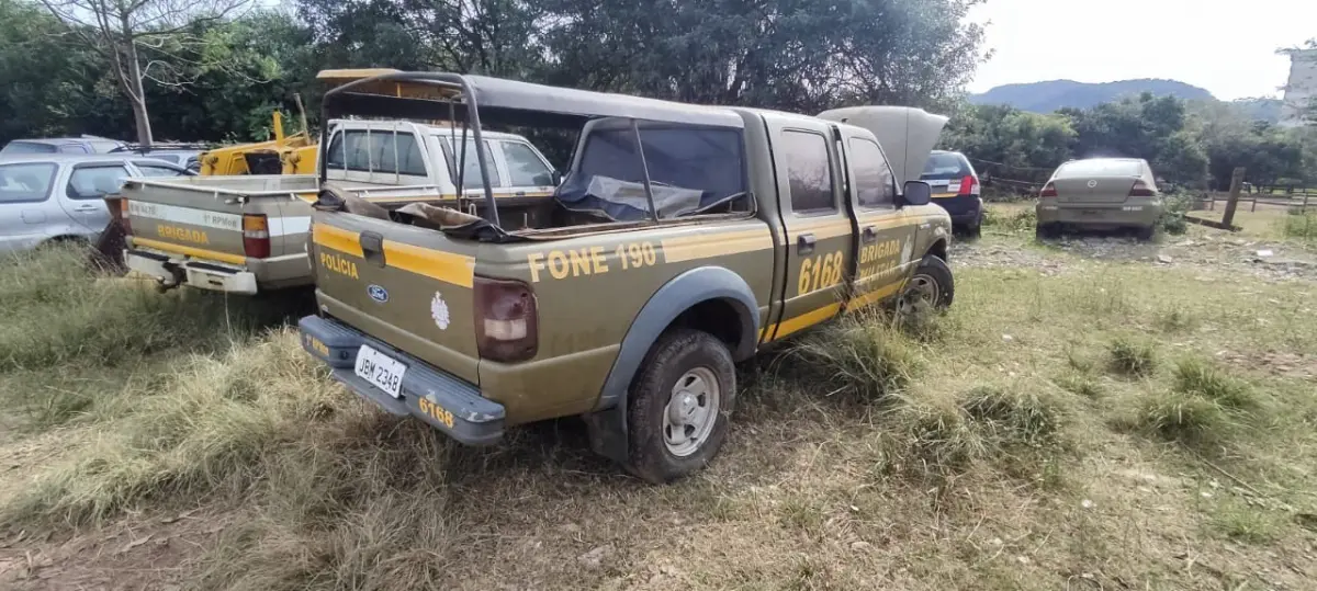 LOTE 093 - I/FORD RANGER XLS 12A, placa: JBM-2348, ano/modelo: 08/08