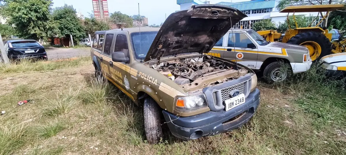 LOTE 093 - I/FORD RANGER XLS 12A, placa: JBM-2348, ano/modelo: 08/08