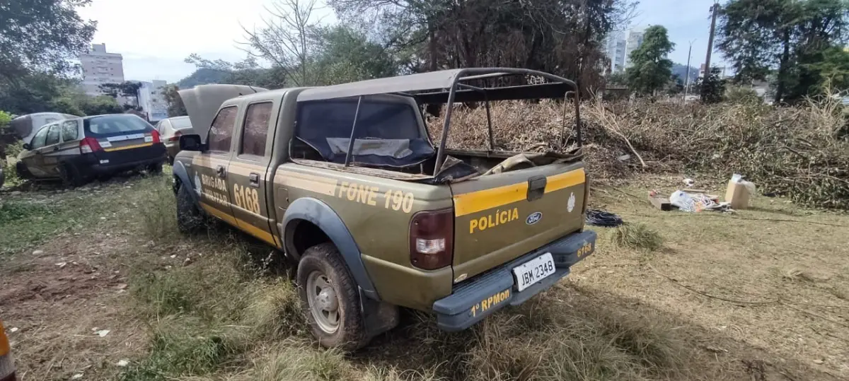 LOTE 093 - I/FORD RANGER XLS 12A, placa: JBM-2348, ano/modelo: 08/08