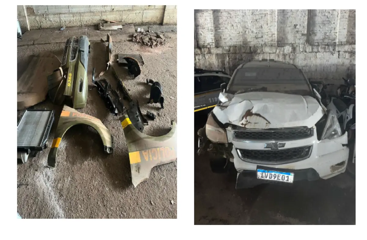 LOTE 056 - CHEVROLET/S10 LT FD2, placa: IVD-9E01, prefixo:	BM-9365, ano/modelo: 13/14