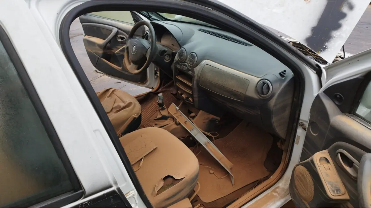 LOTE 035 - ENAULT/SANDERO EXP 16HP, placa:IUG-7148, ano/modelo: 13/13