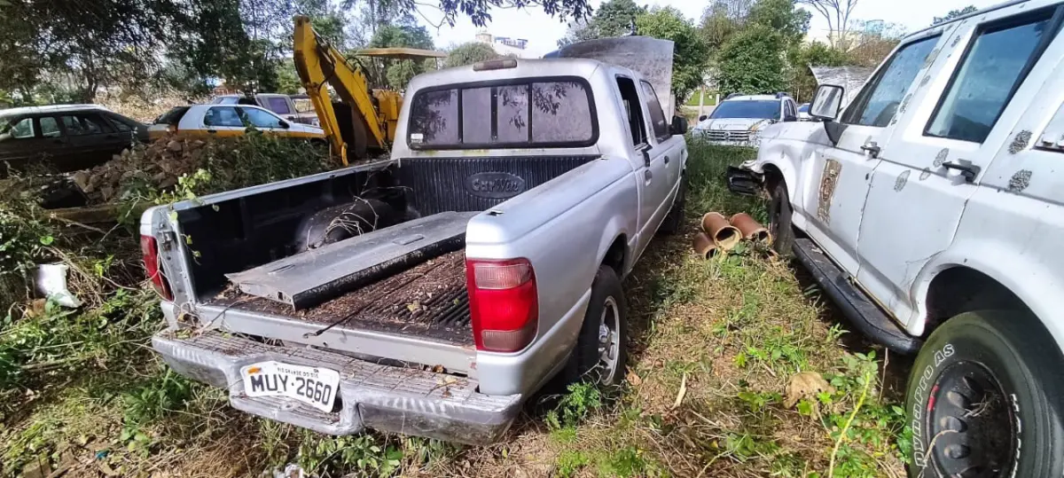 LOTE 092 - I/FORD RANGER XLT 13D, placa: MUY-2660, ano/modelo: 98/99