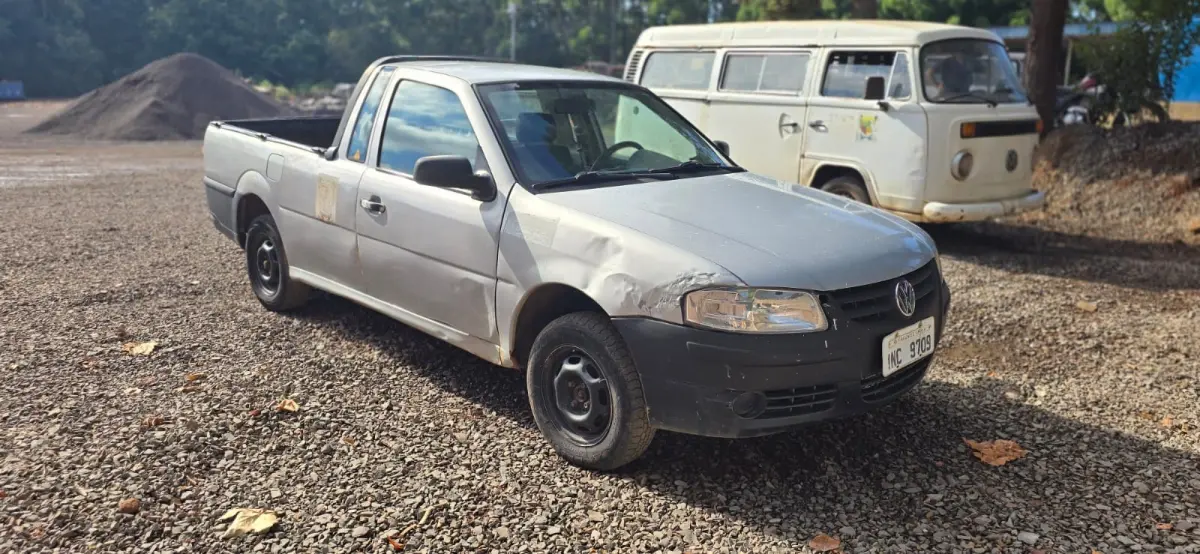 LOTE 003 - VOLKSWAGEN SAVEIRO,  2006/2006, álcool/gasolina