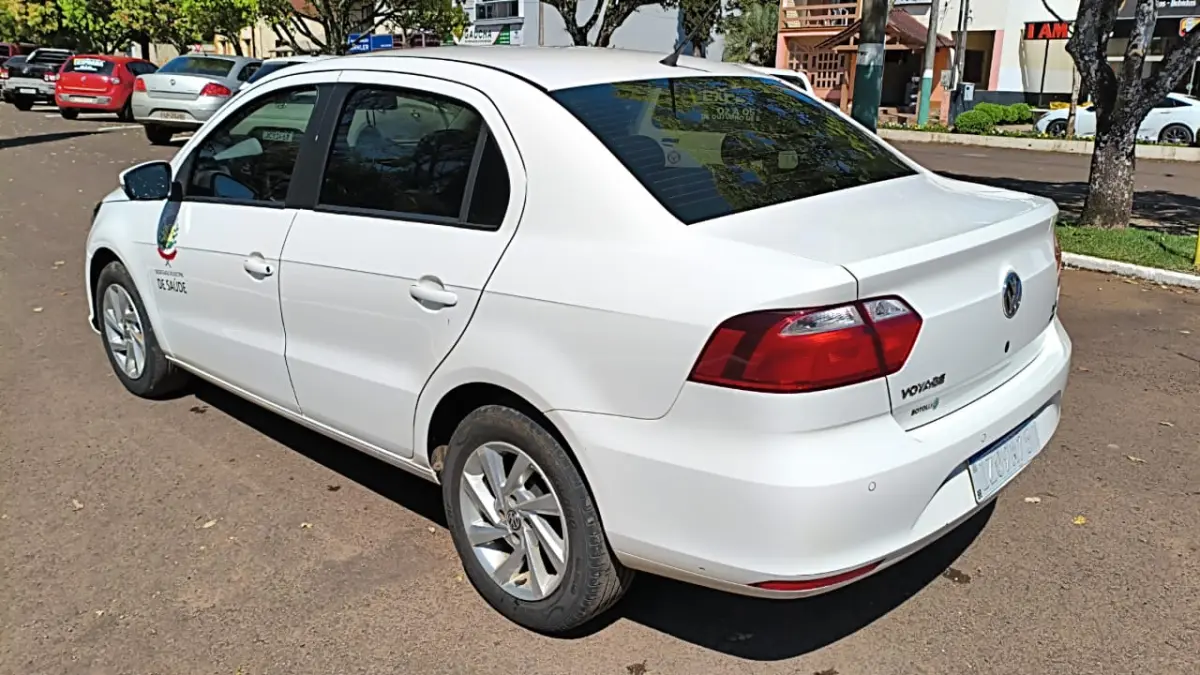 LOTE 018 - AUTOMOVEL VOYAGE 1.6L AFS, 2019/20, BRANCO CRISTAL, COMBUSTIVEL FLEX,