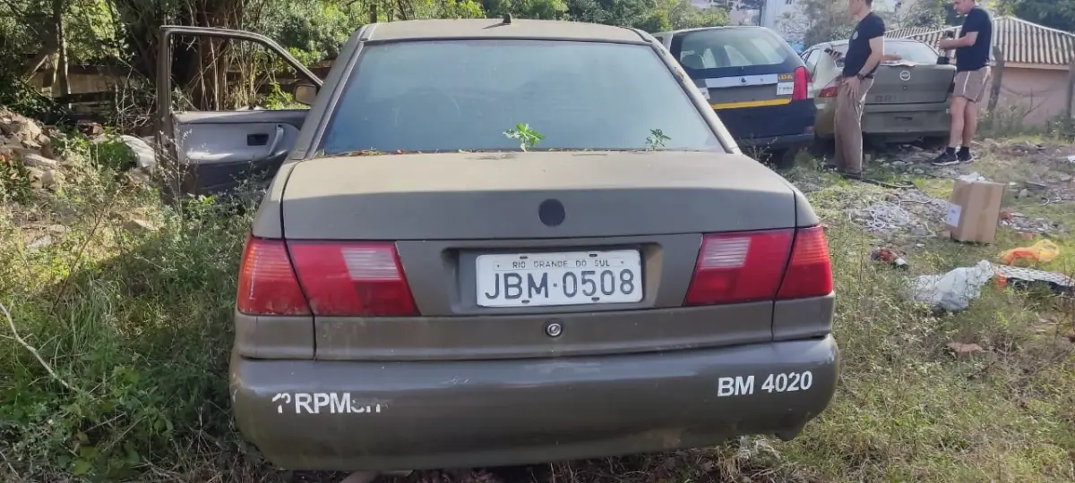 LOTE 094 - VW/SANTANA PATRULHEIRO, placa: JBM-0508, ano/modelo: 02/02