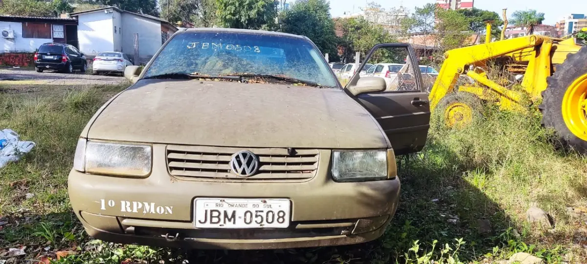 LOTE 094 - VW/SANTANA PATRULHEIRO, placa: JBM-0508, ano/modelo: 02/02