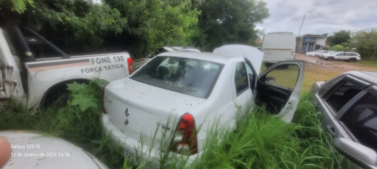 LOTE 028 - RENAULT/LOGAN EXP 16, placa: JBM-2233, ano/modelo: 08/08