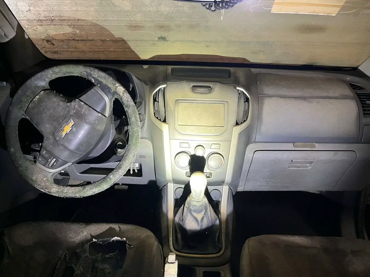 LOTE 052 - CHEVROLET/S10 LT FD2, placa: IVD-9D84, ano/modelo:	13/14