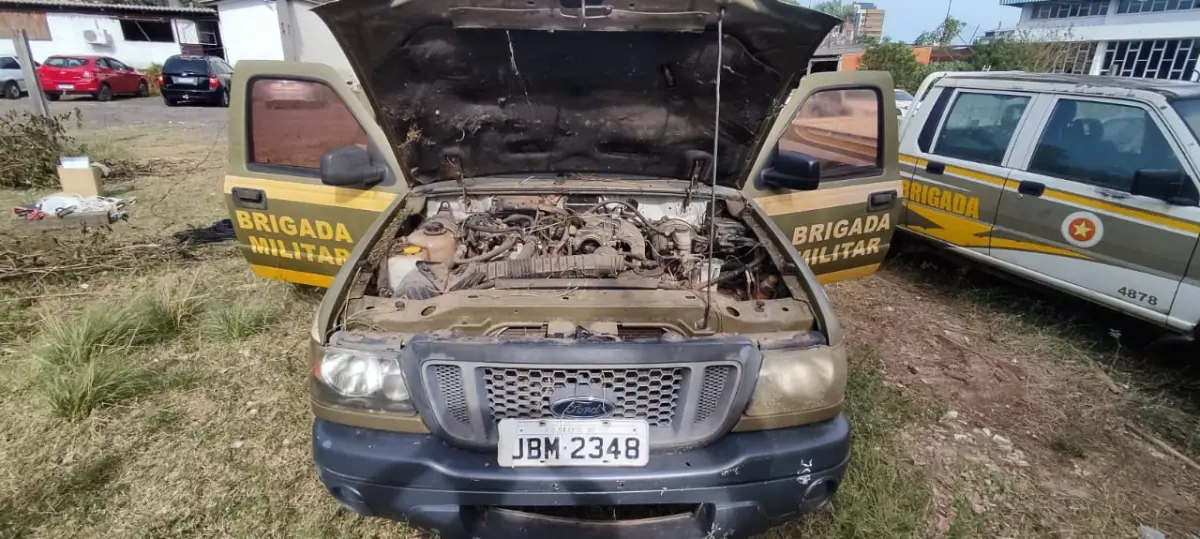 LOTE 093 - I/FORD RANGER XLS 12A, placa: JBM-2348, ano/modelo: 08/08