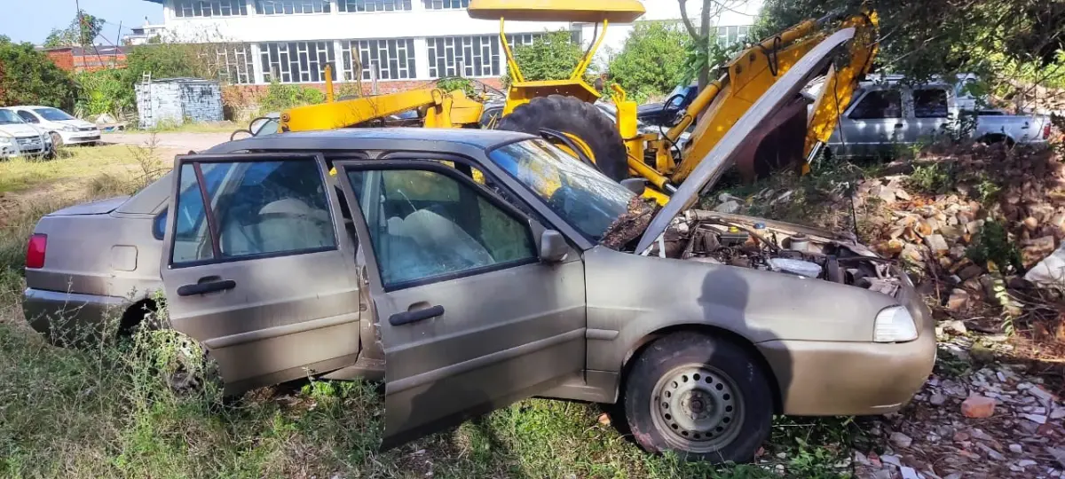 LOTE 094 - VW/SANTANA PATRULHEIRO, placa: JBM-0508, ano/modelo: 02/02