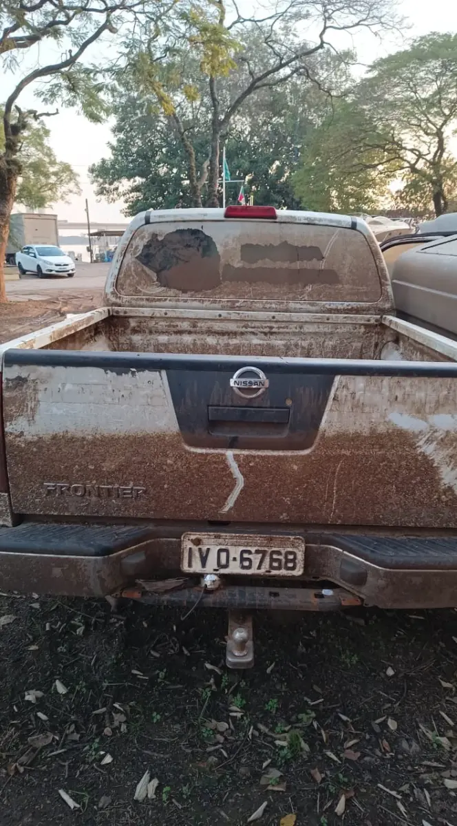 LOTE 044 - NISSAN/FRONTIER S 4X4, placa: IVO-6768, ano/modelo: 13/14,