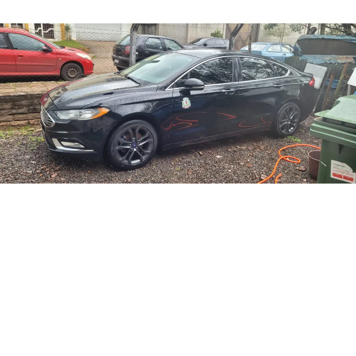 LOTE 005 - Automóvel FORD – Fusion SEL GTDI – 2018/2018 – Cor: Preta – Gasolina – Placas IYM 9J24
