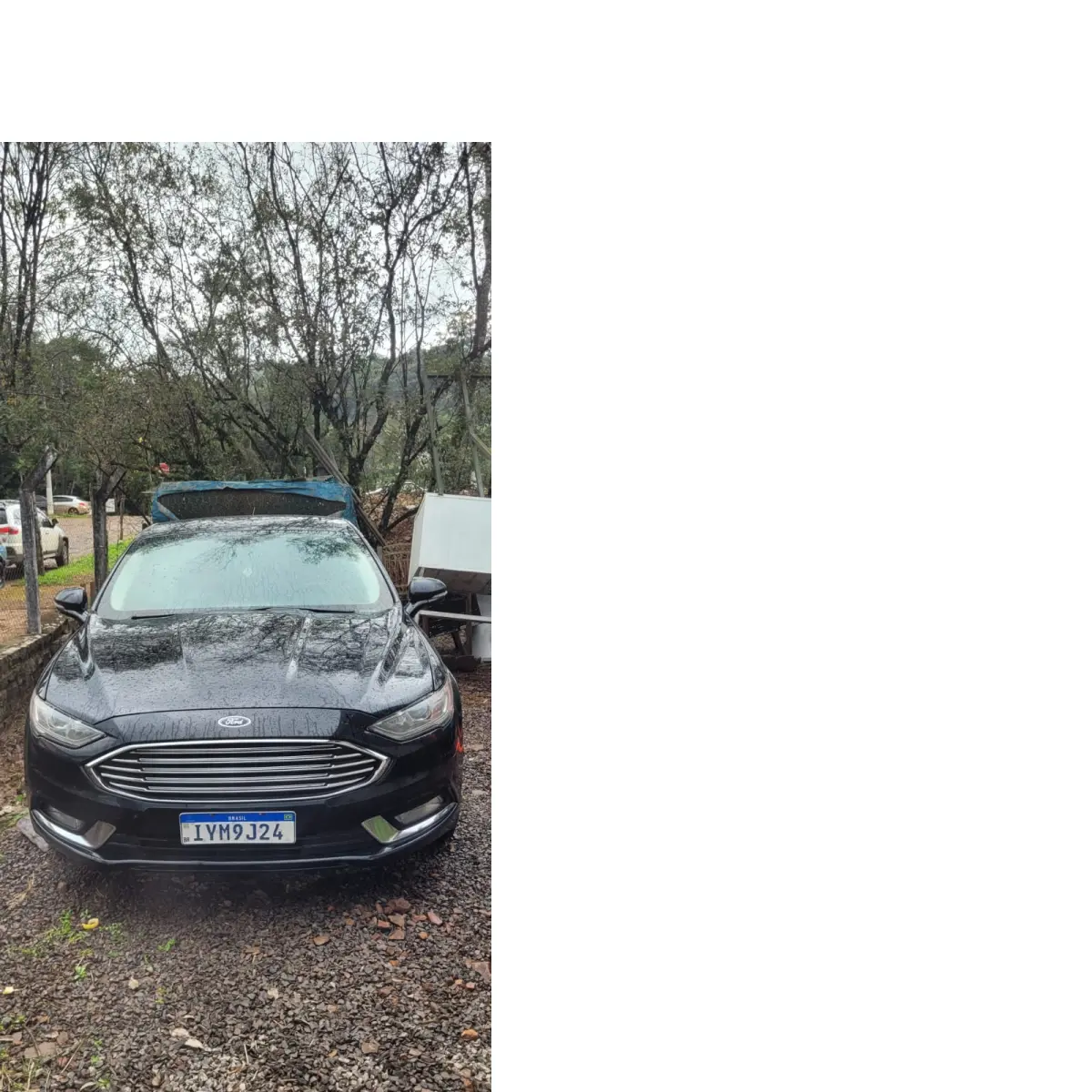 LOTE 005 - Automóvel FORD – Fusion SEL GTDI – 2018/2018 – Cor: Preta – Gasolina – Placas IYM 9J24