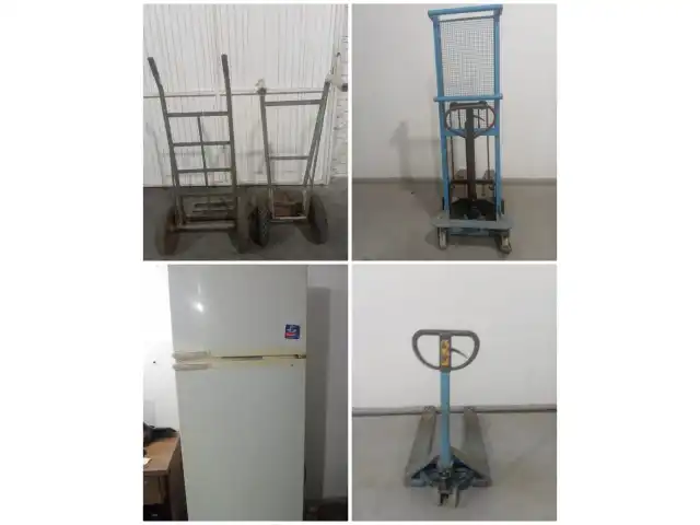 Empilhadeiras Manuais, Carrinhos de Carga, Refrigerador expositor vertical