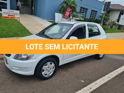 LOTE 001 - Chevrolet CELTA 1.0 – LT; álcool/gasolina/ 2012/2012, branco,