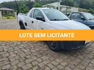 LOTE 002 - Chevrolet MONTANA CONQUEST  1.4 Econoflex; 2008/2009; branca