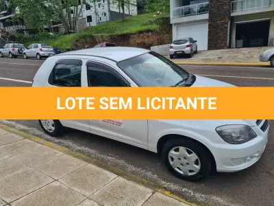 LOTE 001 - Chevrolet CELTA 1.0 – LT; álcool/gasolina/ 2012/2012, branco,