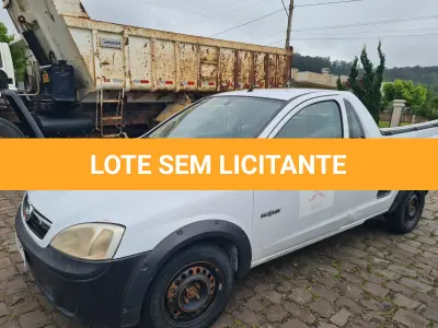 LOTE 002 - Chevrolet MONTANA CONQUEST  1.4 Econoflex; 2008/2009; branca