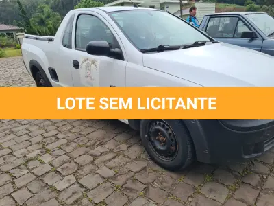 LOTE 002 - Chevrolet MONTANA CONQUEST  1.4 Econoflex; 2008/2009; branca