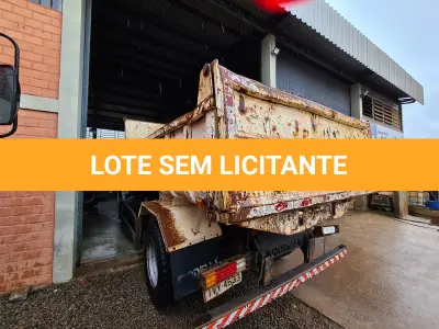 LOTE 004 - Caminhão Ford cargo 1519B, caçamba basculante, 2014, Diesel