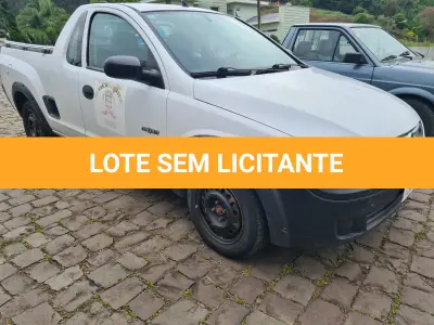LOTE 002 - Chevrolet MONTANA CONQUEST  1.4 Econoflex; 2008/2009; branca