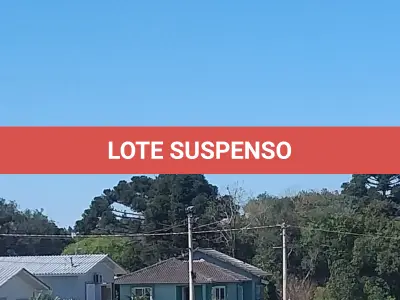 LOTE 001 - Terreno com casa de Alvenaria 68,77 m² em Itapuca/RS