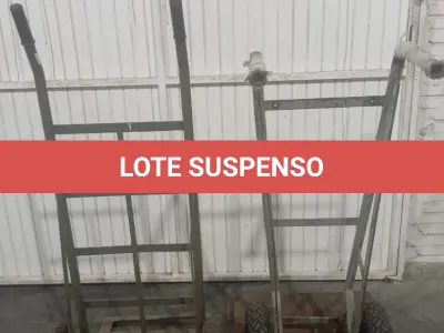 LOTE 003 - Dois Carrinhos de carga