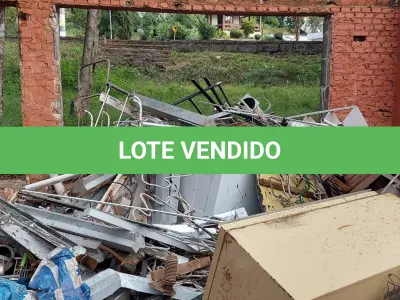 LOTE 007 - Sucata de ferro