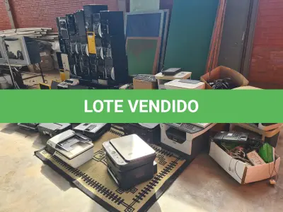 LOTE 008 - Sucata de ELETRÔNICOS E INFORMÁTICA