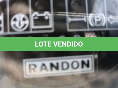 LOTE 007 - RETROESCAVADEIRA  RANDON 406k, Modelo da Máquina RK406/RK406/BRD406, Peso Bruto Máximo 9394 Kg; ano 2011.