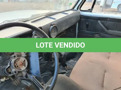 LOTE 020 - CAMINHÃO BASCULANTE GM CHEVROLET 12000 Custo 13,30PBT, placa IHJ1239, ano/modelo 1990/1990