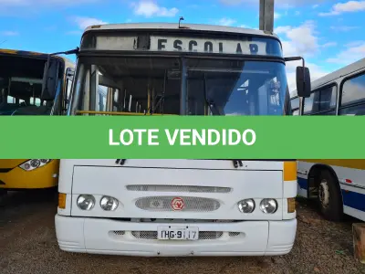 LOTE 017 - ÔNIBUS MIL SVELTO ESCOLAR MARCA MERCEDES BENZ, Cap. 50 passageiros, placa IHG9117, ano/modelo1998/1998