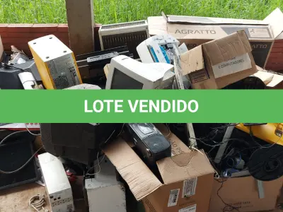 LOTE 009 - Sucata de informática, lixo eletrônico