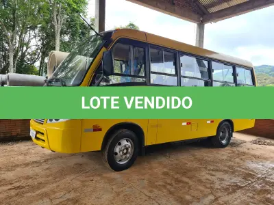LOTE 009 - MICROÔNIBUS ESCOLAR – IPZ – 0567 – Marcopolo Volare V6 Escolarbus MWM; 2008/2008, amarelo