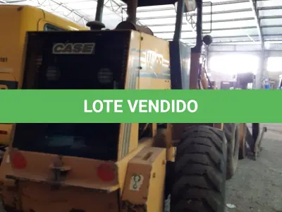 LOTE 004 - PÁ CARREGADEIRA CASE/W20B, AMARELA, 1986/1986