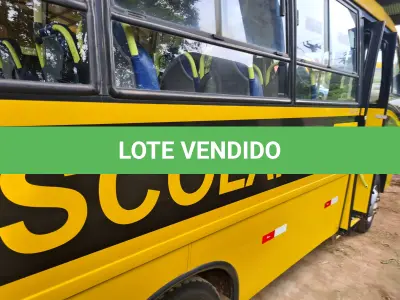 LOTE 009 - MICROÔNIBUS ESCOLAR – IPZ – 0567 – Marcopolo Volare V6 Escolarbus MWM; 2008/2008, amarelo