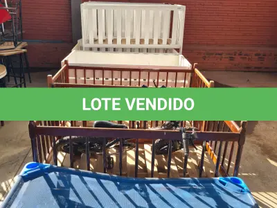 LOTE 003 - Sucata de BERÇOS, BICICLETAS E ESTEIRAS DE DORMIR INFANTIL