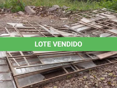 LOTE 007 - Sucata de ferro