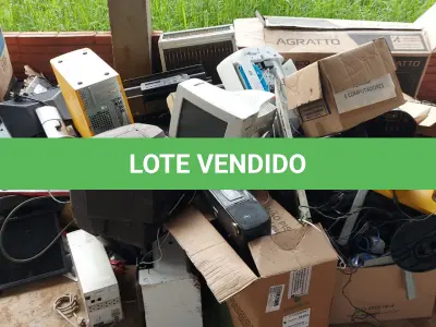 LOTE 009 - Sucata de informática, lixo eletrônico
