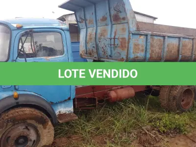LOTE 004 - CAMINHÃO BASCULANTE L1113, Marca MERCEDEZ BENZ, Ano/Modelo 1982/1982