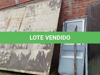 LOTE 012 - Portas e Portões de Ferro