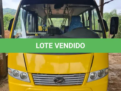 LOTE 009 - MICROÔNIBUS ESCOLAR – IPZ – 0567 – Marcopolo Volare V6 Escolarbus MWM; 2008/2008, amarelo