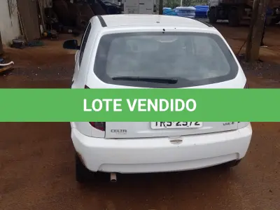 LOTE 002 - CELTA 1.0 LS, Marca CHEVROLET, Ano/Modelo 2011/2012