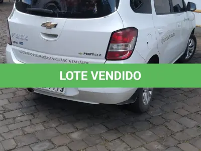 LOTE 011 - SPIN LTZ 1.8 de cor branca, Ano/Modelo: 2017/2018