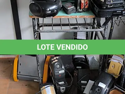 LOTE 002 - EQUIPAMENTOS DE TECNOLOGIA DA INFORMAÇÃO, MÁQUINAS E FERRAMENTAS